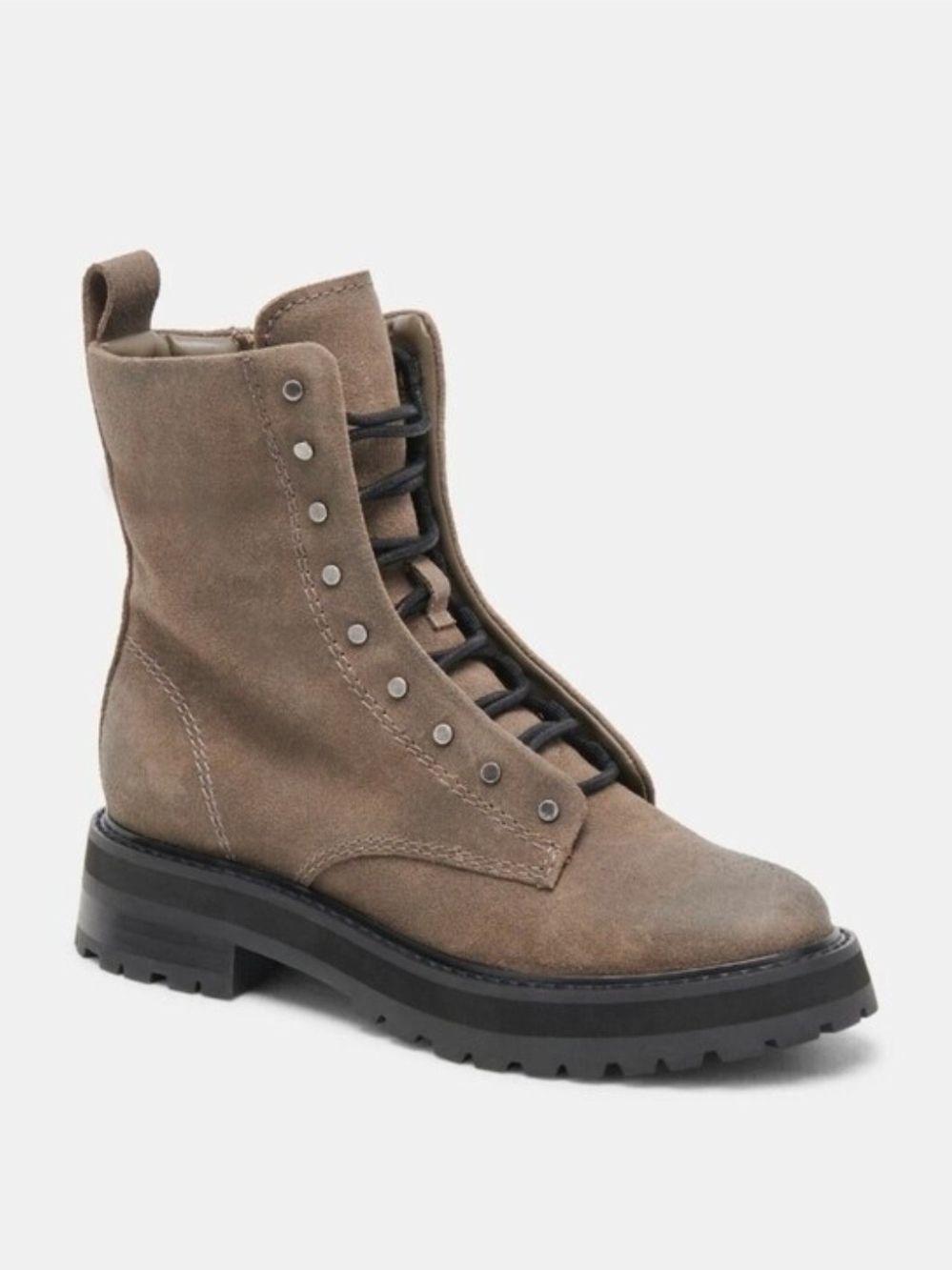 Dolce Vita Suede Combat Boot